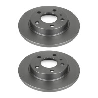 2 Bremsscheiben hinten voll Ø 67 mm 9 mm VALEO...