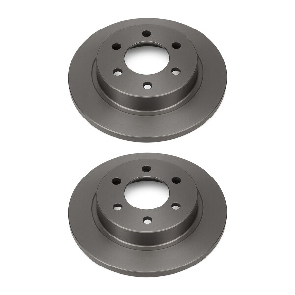 2 Bremsscheiben hinten voll Ø 67 mm 10 mm VALEO für u.a. MERCEDES-BENZ B-KLASSE