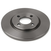 2 Brake Discs rear axle full Ø 71 mm 12 mm VALEO suitable for e.g. DS 4