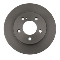 2 Brake Discs rear axle full Ø 55 mm 9 mm VALEO...