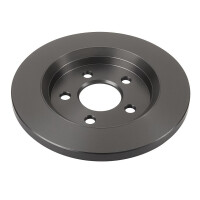 2 Brake Discs rear axle full Ø 55 mm 9 mm VALEO for e.g. TOYOTA PRIUS