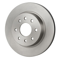 2 Brake Discs front axle ventilated Ø 62 mm 25 mm...