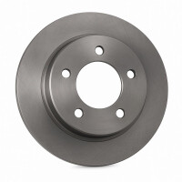 2 Brake Discs rear axle full Ø 90 mm 12 mm VALEO...