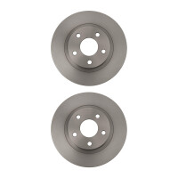 2 Bremsscheiben Vorderachse belüftet Ø 55 mm...