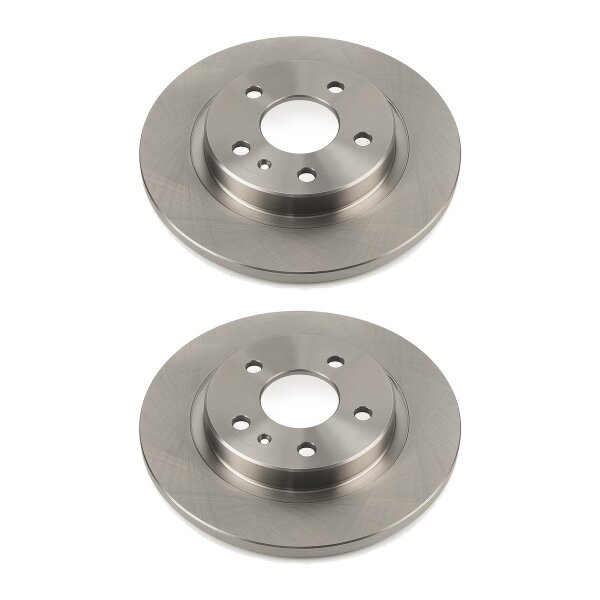2 Brake Discs rear axle ventilated Ø 72 mm 18 mm VALEO for MAZDA RX-8