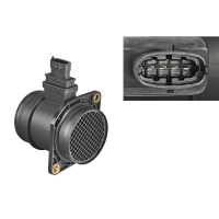 Mass Air Flow Sensor 12 V hot film mass 4-pole VALEO for...