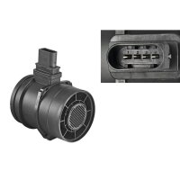 Mass Air Flow Sensor 12 V hot film mass sensor 4-pin...