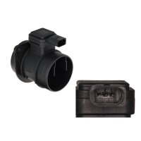 Luftmassenmesser 182mm Hitzdrahtmassensensor 3-polig VALEO für SEAT IBIZA IV