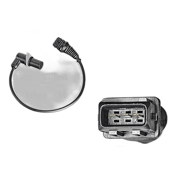 Sensor Camshaft Position inductive 3-pin with cable VALEO for e.g. BMW 5 Series