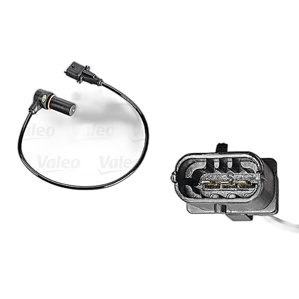 Sensor Crankshaft Pulse inductive 3-pole oval VALEO for e.g. ALFA ROMEO 156