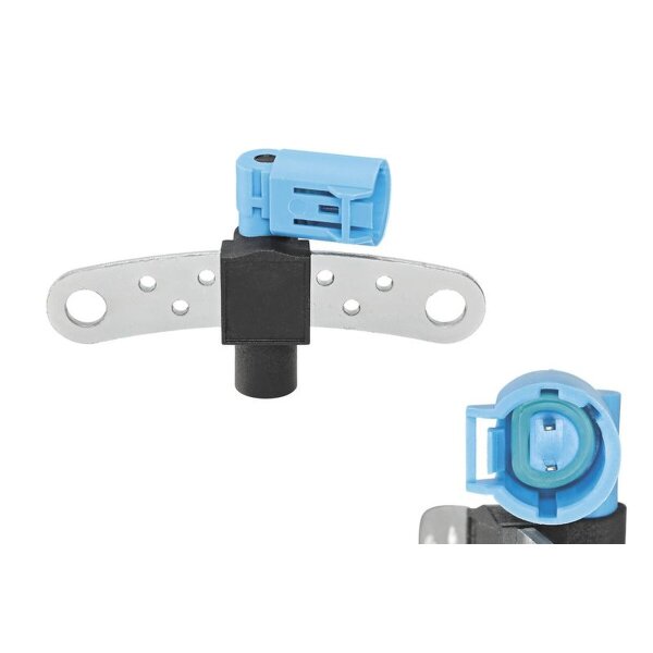 Sensor Crankshaft Pulse inductive 2-pole round VALEO for e.g. RENAULT LAGUNA