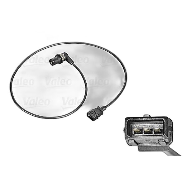 Sensor Crankshaft Pulse inductive 3-pole VALEO for e.g. OPEL ANTARA