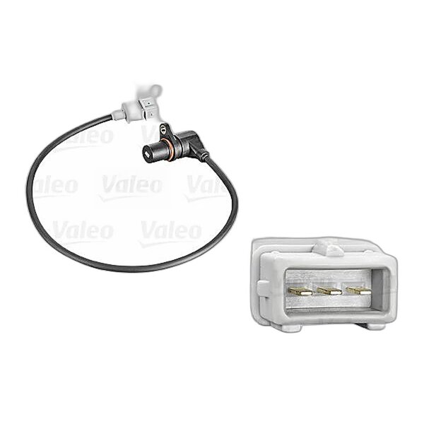 Sensor Crankshaft Pulse inductive 3-pole VALEO suitable for e.g. AUDI A4