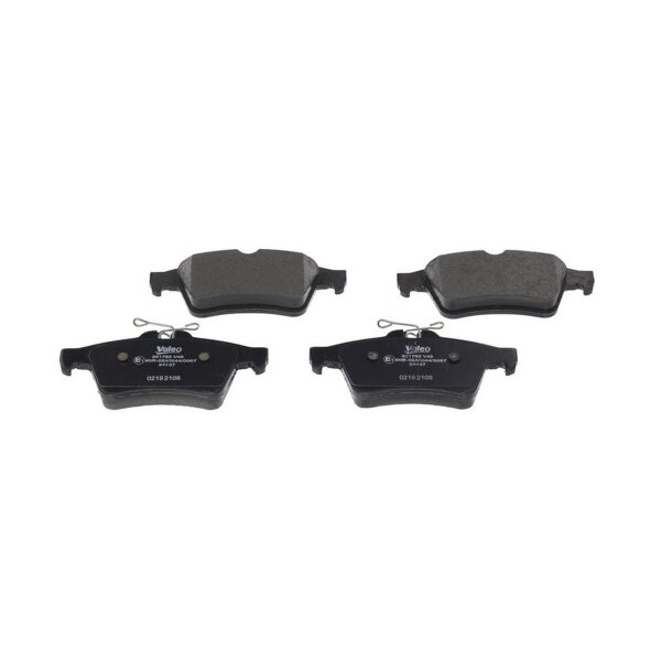 Bremsbelagsatz Scheibenbremse hinten VALEO für FORD FOCUS III