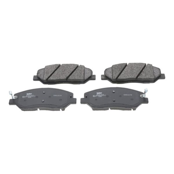 Brake pad set front discs 17.1 mm VALEO for HYUNDAI SANTA and others