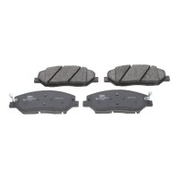 Brake pad set front discs 17.1 mm VALEO for HYUNDAI SANTA...