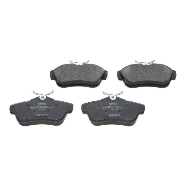 Brake pad set rear discs 16.9 mm VALEO for CITROËN JUMPY and others