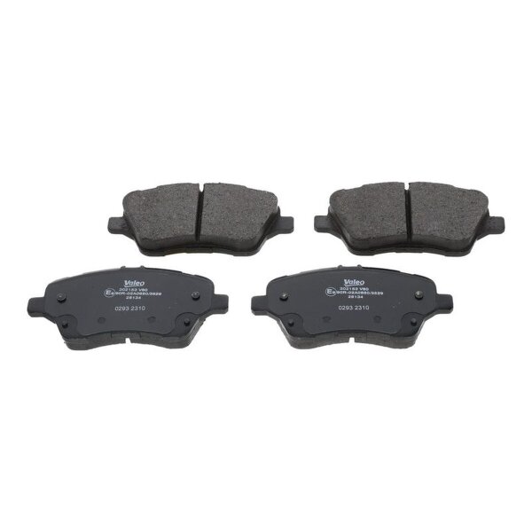Brake pad set front discs 17.1 mm VALEO for FORD FIESTA and others