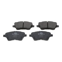 Brake pad set front discs 17.1 mm VALEO for FORD FIESTA...