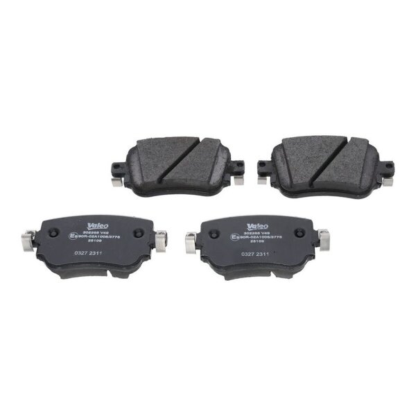 Bremsbelagsatz Scheibenbremse hinten VALEO für SKODA OCTAVIA III