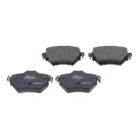 Brake pad set rear discs 17.2 mm VALEO for PEUGEOT 308...