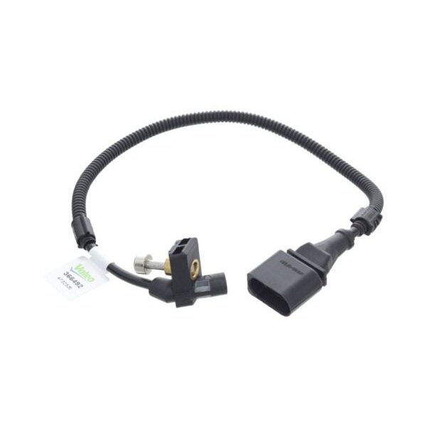 Sensor Crankshaft Pulse inductive sensor 3-pole D-shape VALEO for SEAT IBIZA