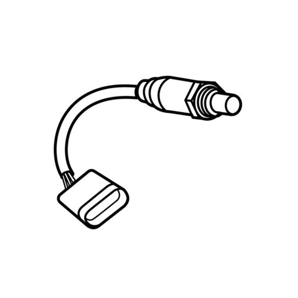 Lambda sensor before catalyst 500mm planar sensor, heated VALEO for AUDI A3 (8L1)