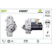 Starter 1.3kW 10 teeth VALEO for RENAULT LAGUNA II