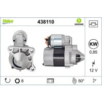 Starter 0.85kW 8 teeth VALEO for RENAULT MEGANE I