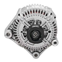 Generator 54mm with V-ribbed belt pulley VALEO for BMW 5...