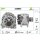 Generator 54mm with freewheel pulley VALEO for VW GOLF VII