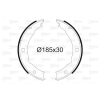 Brake shoe set parking brake rear VALEO for PEUGEOT 406 (8B)
