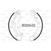 Bremsbackensatz hinten VALEO für FORD FIESTA VI