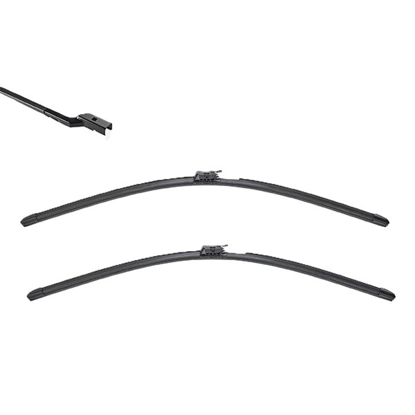 Wiper Blade front flat bar wiper blade with spoiler VALEO for e.g. VOLVO V60