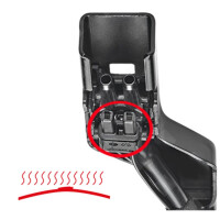 Wischblatt vorne Flachbalkenwischblatt mit Spoiler VALEO...