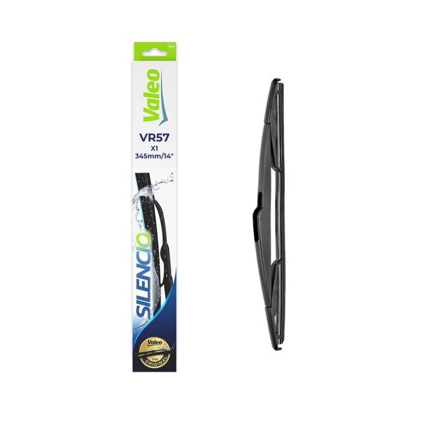 5 Wischblatt Scheibenwischergummi hinten 345mm VALEO für LANCER VIII