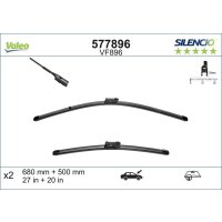Front wiper blade flat bar wiper blade VALEO for AUDI Q7