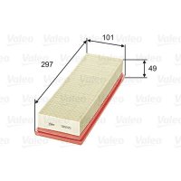 Air filter filter insert 297mm VALEO for PEUGEOT 405 II