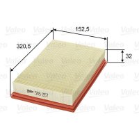 Luftfilter Filtereinsatz 280mm VALEO für FORD...