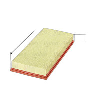 Air Filter insert 380 mm - 171 mm VALEO for e.g....