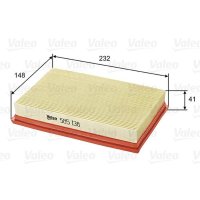 Air filter filter insert 149mm VALEO for SWIFT III