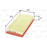 Air filter filter insert 275mm VALEO for VW GOLF I