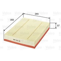 Air filter filter insert 355mm VALEO for MERCEDES...