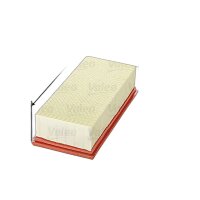 Luftfilter-Einsatz 250 mm - 116 mm VALEO für u.a....