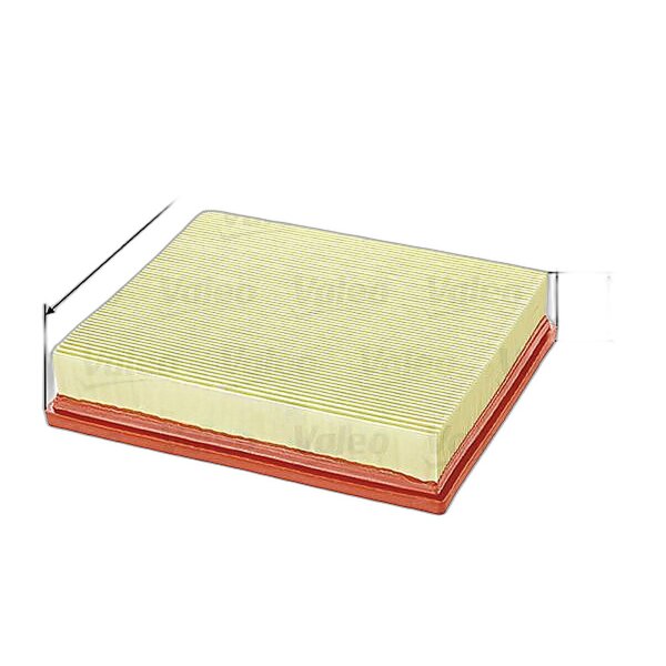 Air Filter insert 201 mm - 235 mm VALEO for MERCEDES-BENZ SLK
