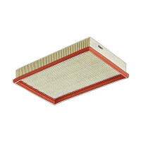 Luftfilter-Einsatz 250 mm - 168 mm VALEO für u.a. HYUNDAI ACCENT