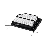 Air Filter insert 226 mm - 197 mm VALEO for HONDA CIVIC...