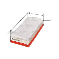 Air Filter insert 307 mm - 141 mm VALEO for TOYOTA URBAN...