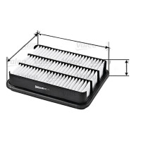 Air Filter insert 232 mm - 185 mm VALEO for e.g....