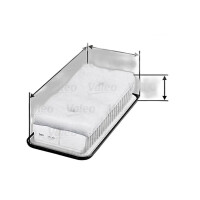 Luftfilter-Einsatz 312 mm - 149 mm VALEO IAM-Expertise...